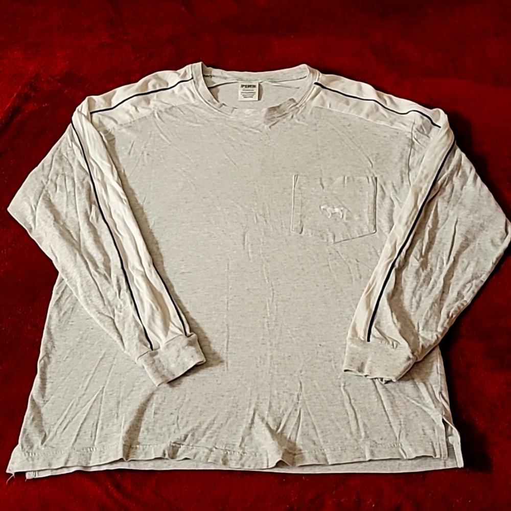 PINK VS long sleeve shirt, size small